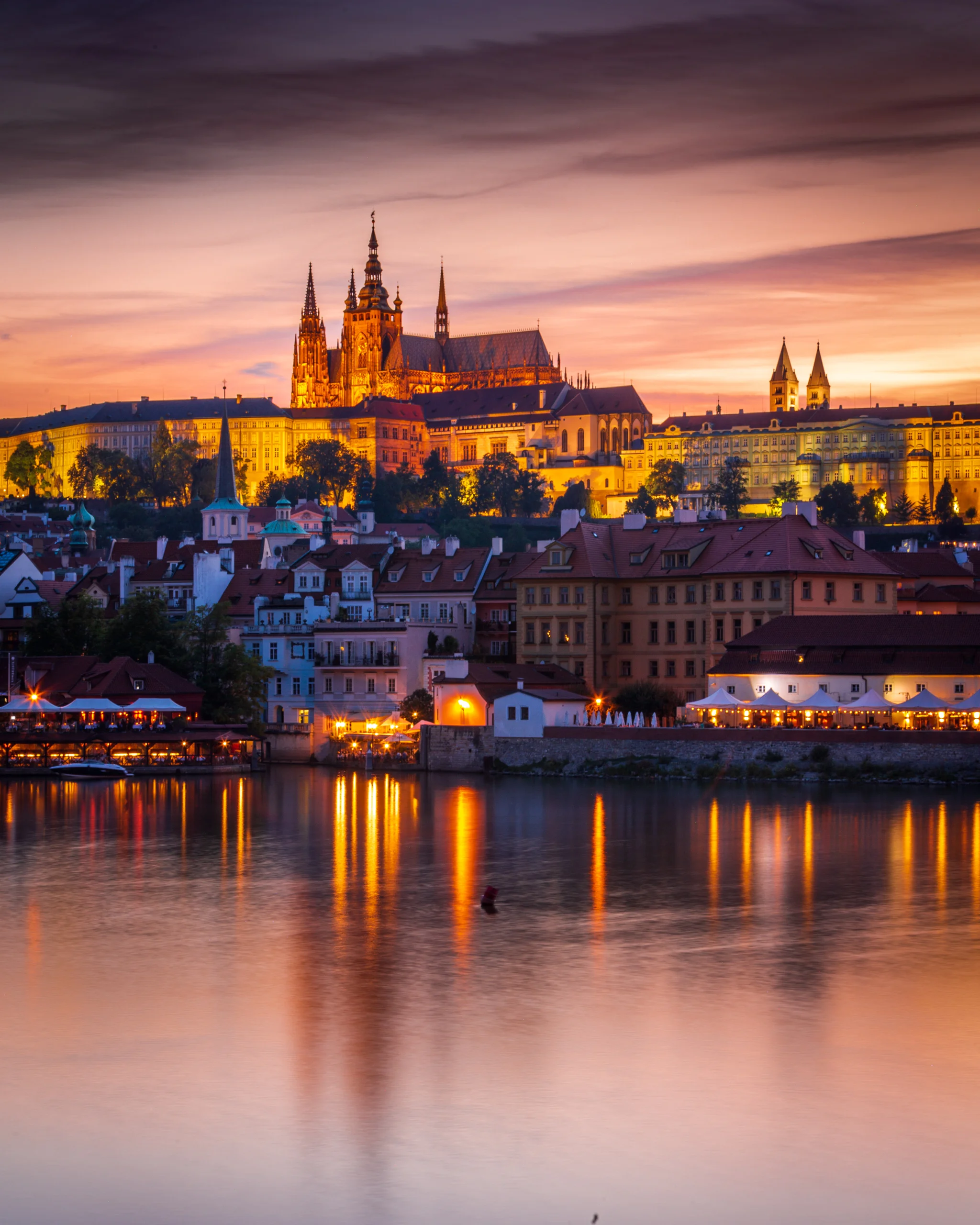 Top 8 Photo Spots To Photograph Prague Castle and Charles Bridge